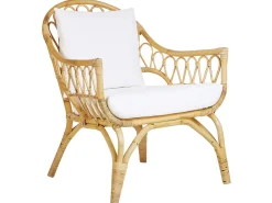 Beliani 4-Istuttava Ulkosohvaryhma Rottinki Luonnonvari Sibari Outlet