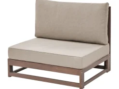 Beliani 4-Istuttava Ulkosohvaryhma Sertifioitu Akaasia Vasenk. Tumma Puu Timor Ii Cheap