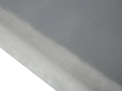 Beliani 2-Istuttava Vaaleanharmaa Samettisohva Lokka Best Sale