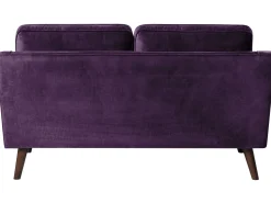 Beliani 2-Istuttava Violetti Sohva Lokka Cheap