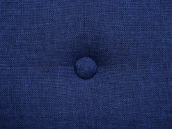 Beliani 3-Istuttava Vuodesohva Kangas Sininen Visby Discount