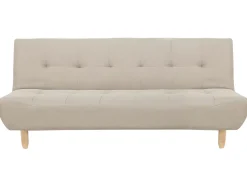 Beliani 3-Istuttava Vuodesohva Kangas Beige Alsten Best Sale