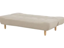 Beliani 3-Istuttava Vuodesohva Kangas Beige Alsten Best Sale