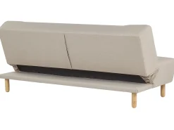 Beliani 3-Istuttava Vuodesohva Kangas Beige Alsten Best Sale