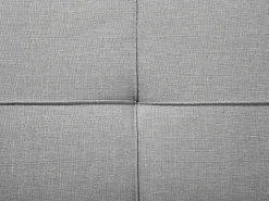 Beliani 3-Istuttava Vuodesohva Kangas Vaaleanharmaa Ronne Online