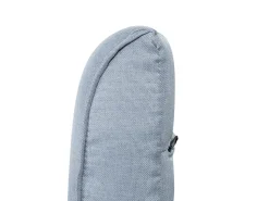 Beliani 3-Istuttava Vuodesohva Kangas Vaaleanharmaa Roxen Hot