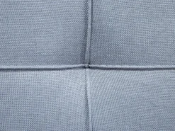 Beliani 3-Istuttava Vuodesohva Kangas Vaaleanharmaa Roxen Hot