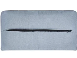 Beliani 3-Istuttava Vuodesohva Kangas Vaaleanharmaa Roxen Hot