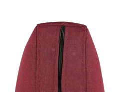 Beliani 2-Istuttava Vuodesohva Kangas Burgundinpunainen Silda Fashion