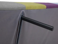 Beliani 3-Istuttava Vuodesohva Kangas Monivarinen Ingaro Cheap