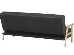 Beliani 3-Istuttava Vuodesohva Kangas Tummanharmaa Tjorn Flash Sale