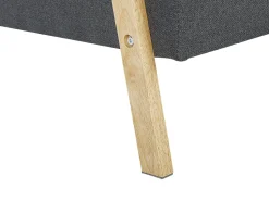 Beliani 3-Istuttava Vuodesohva Kangas Tummanharmaa Tjorn Flash Sale