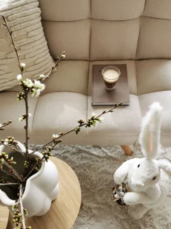 Beliani 3-Istuttava Vuodesohva Kangas Beige Ingaro Best Sale