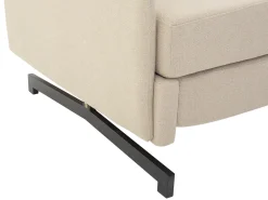 Beliani 2-Istuttava Vuodesohva Kangas Beige Belfast Outlet