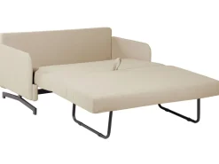 Beliani 2-Istuttava Vuodesohva Kangas Beige Belfast Outlet