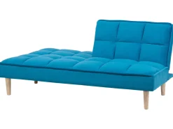 Beliani 3-Istuttava Vuodesohva Kangas Sininen Siljan Fashion