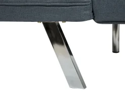 Beliani 3-Istuttava Vuodesohva Kangas Sininen Bristol Online