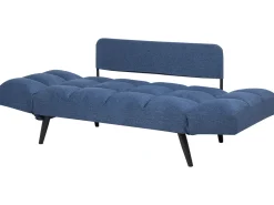 Beliani 2-Istuttava Vuodesohva Kangas Laivastonsininen Brekke Flash Sale