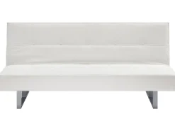 Beliani 3-Istuttava Vuodesohva Keinonahka Valkoinen Derby Clearance