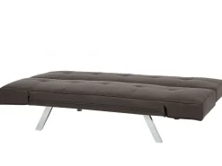 Beliani 3-Istuttava Vuodesohva Keinonahka Ruskea Bristol New