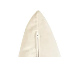 Beliani 1-Istuttava Vuodesohva Sametti Kermanvalkoinen Setten Best Sale