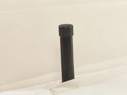 Beliani 1-Istuttava Vuodesohva Sametti Kermanvalkoinen Setten Best Sale