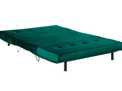 Beliani 2-Istuttava Vuodesohva Sametti Tummanvihrea Vestfold Shop