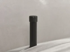 Beliani 1-Istuttava Vuodesohva Sametti Vaaleanharmaa Farris Shop