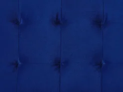 Beliani 3-Istuttava Vuodesohva Sametti Laivastonsininen Marstal Flash Sale