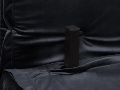 Beliani 1-Istuttava Vuodesohva Sametti Musta Vestfold Store