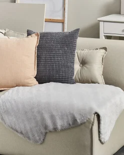 Beliani Janiksen Tekotalja Vaaleanharmaa Undara Flash Sale