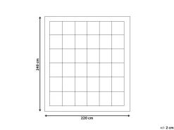 Beliani Japara-Puuvillapeitto Mikrokuitutayte Lammin 220 X 240 Cm Kamet Cheap