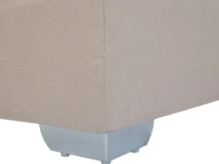 Beliani Jenkkisanky Kangas Beige 90 X 200 Cm Admiral Flash Sale