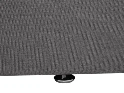 Beliani Jenkkisanky Kangas Tummanharmaa 180 X 200 Cm President Sale