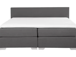 Beliani Jenkkisanky Kangas Tummanharmaa 180 X 200 Cm President Sale