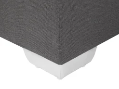 Beliani Jenkkisanky Kangas Tummanharmaa 180 X 200 Cm President Sale