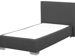 Beliani Jenkkisanky Kangas Tummanharmaa 90 X 200 Cm President New