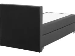 Beliani Jenkkisanky Kangas Tummanharmaa 90 X 200 Cm President New