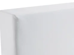 Beliani Jenkkisanky Keinonahka Valkoinen 180 X 200 Cm President Best