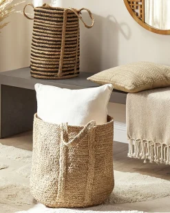 Beliani Juuttikori Beige 40 Cm Patiala Best