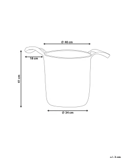 Beliani Juuttikori Beige 40 Cm Patiala Best