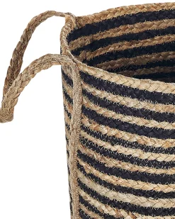 Beliani Juuttikori Beige/Musta 26 Cm Jhansi Clearance