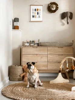 Beliani Juuttikori Hiekanruskea 2 Kpl Kaella Clearance