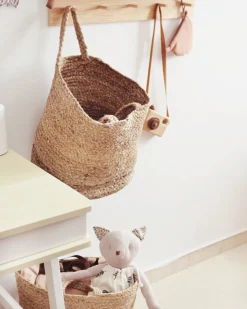 Beliani Juuttikori Hiekanruskea 2 Kpl Kaella Clearance