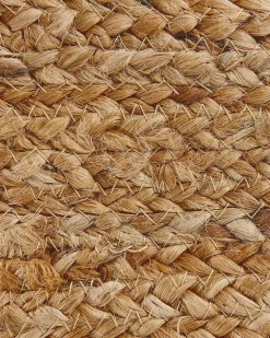 Beliani Juuttikori Hiekanruskea 2 Kpl Kaella Clearance