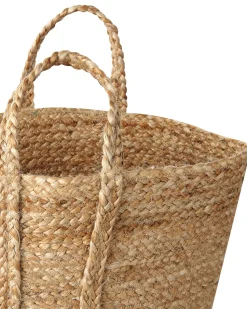 Beliani Juuttikori Luonnonvari 30 Cm 2 Kpl Ornach New