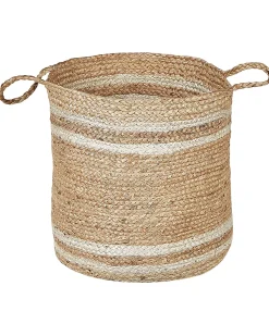 Beliani Juuttikori Luonnonvari/Beige 3 Kpl Zhob Cheap