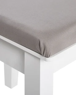 Beliani Kampauspoyta 4 Laatikkoa Peili Jakkara Valkoinen Lune Cheap