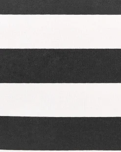 Beliani Kangaskori Musta/Valkoinen 3 Kpl Darqab Fashion