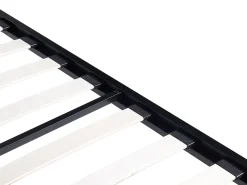 Beliani Katossanky Metalli Musta 180 X 200 Cm Lestards Cheap